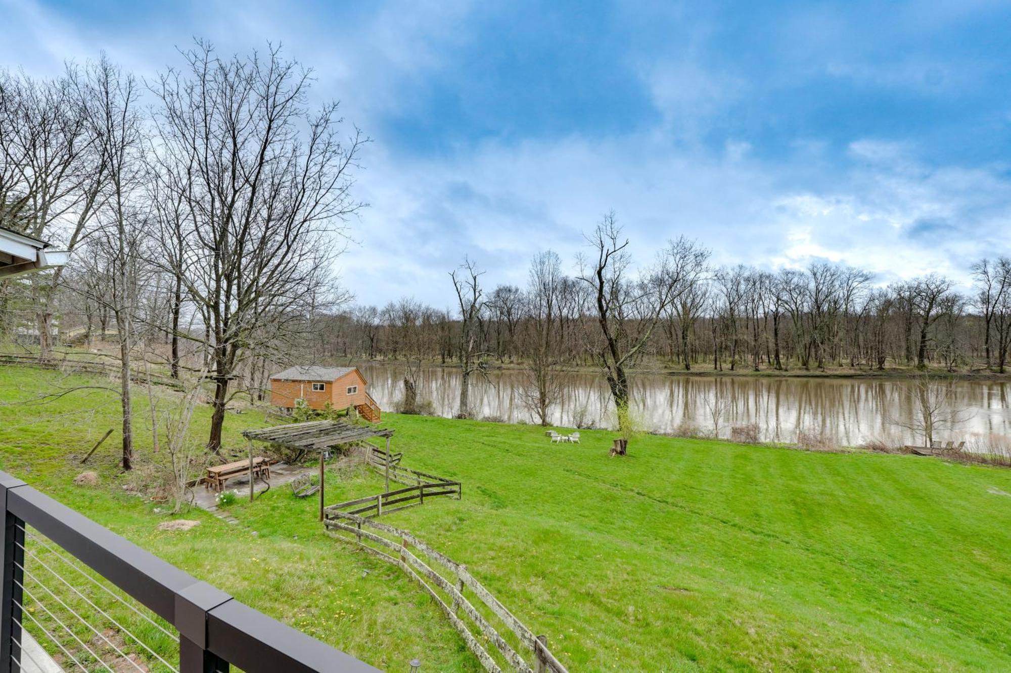Cozy Upstate Studio With Walkill River Views! New Paltz Exterior foto